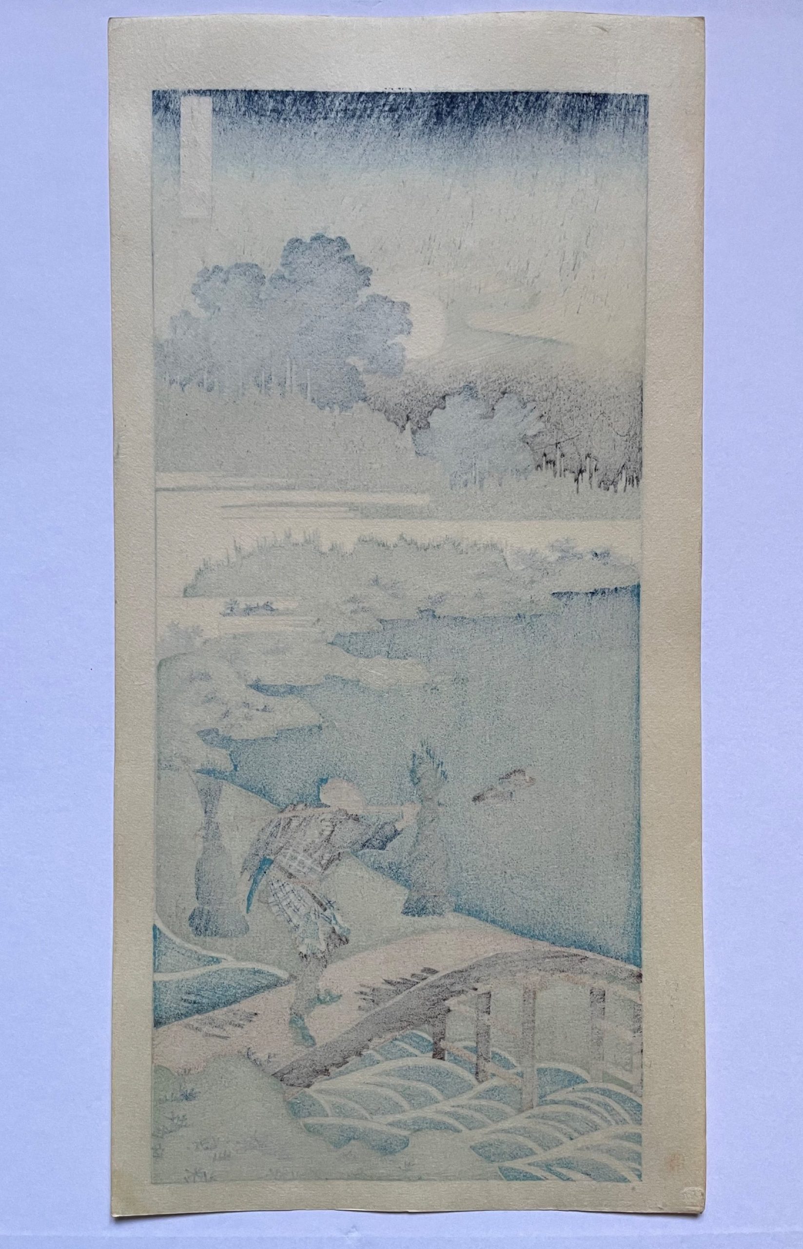 Katsushika Hokusai, estampe japonaise : Katsushika Hokusai "Tokusagari", – Image 8