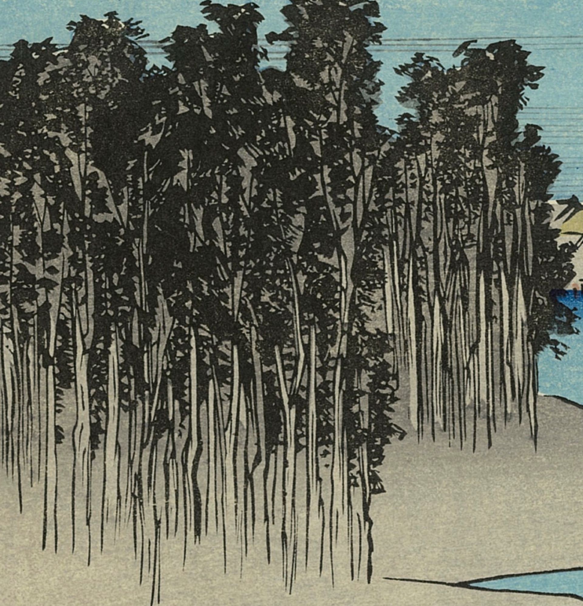 Hiroshige, Numazu-juku53, d'après la série des 53 stations de la route du Tōkaidō – Image 5
