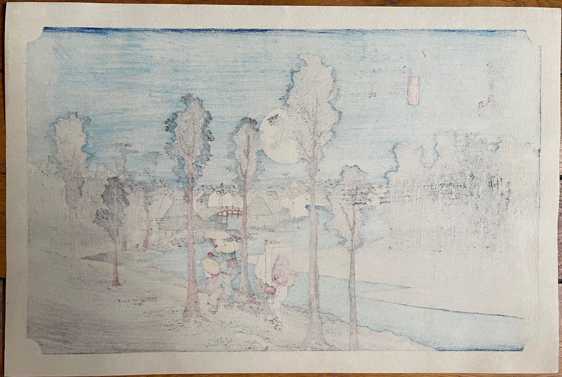Hiroshige, Numazu-juku53, d'après la série des 53 stations de la route du Tōkaidō – Image 6